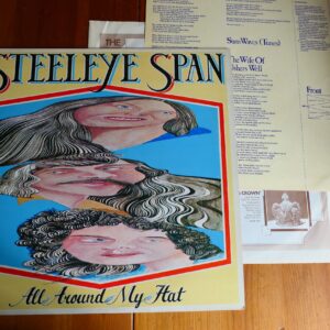 STEELEYE SPAN - ALL AROUND MY HAT LP - Nr MINT A1/B1 UK  FOLK