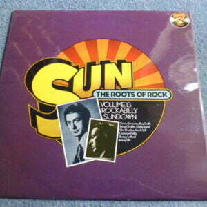 VARIOUS - SUN THE ROOTS OF ROCK VOL 13 ROCKABILLY SUNDOWN LP - Nr MINT A1/B1 UK   ROCK n' ROLL
