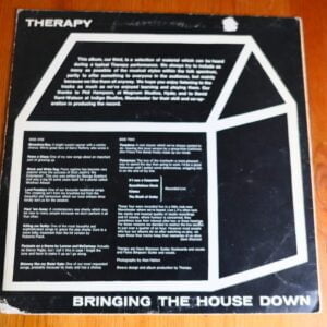 THERAPY - BRINGING THE HOUSE DOWN LP - Nr MINT/EXC+ A1/B2 UK  FOLK