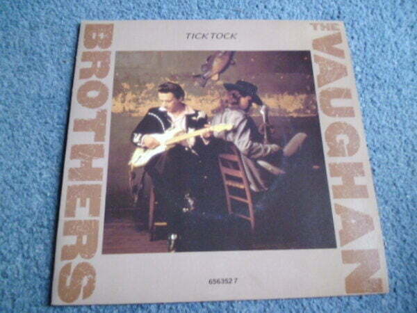 THE VAUGHAN BROTHERS - TICK TOCK 7" - Nr MINT  BLUES ROCK STEVIE RAY VAUGHAN