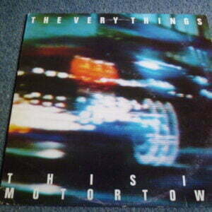 THE VERY THINGS - THIS IS MOTORTOWN 12" - Nr MINT UK POST PUNK