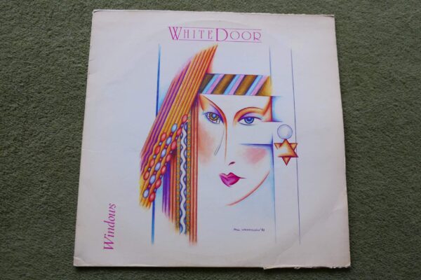 WHITE DOOR - WINDOWS LP - Nr MINT UK ORIG ELECTRONICA SYNTH POP NEW ROMANTIC