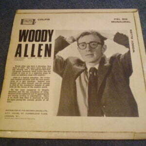 WOODY ALLEN - WOODY ALLEN LP - Nr MINT A1/B1 UK 1964  COMEDY